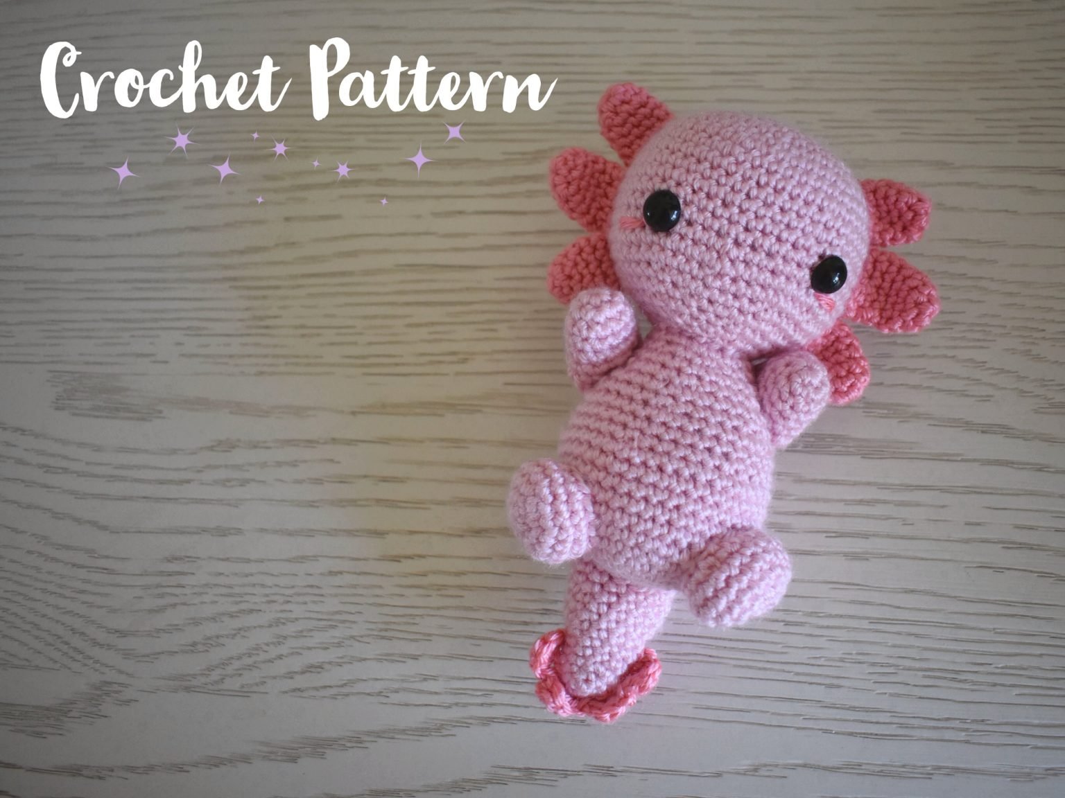 How to Crochet a Axolotl AMPHIPEDIA
